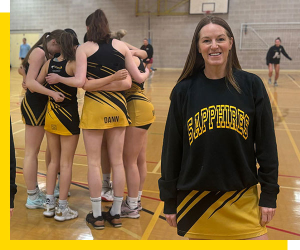 Lydia Patterson - Chair, Northwich Sapphires Netball Club