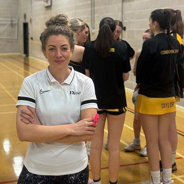 Netball coach