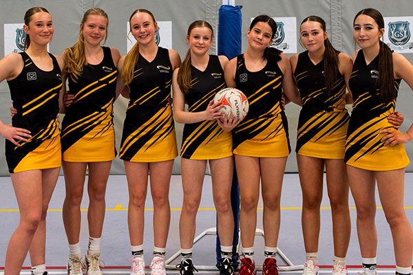U14s netball team
